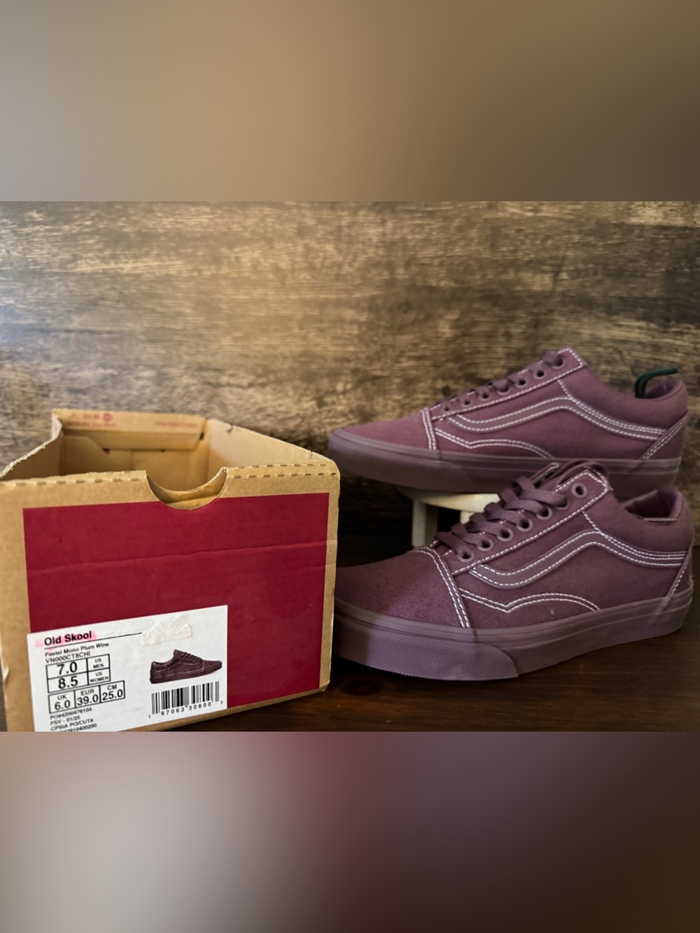 Vans Old Skool Sneakers in Mono Plum